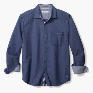 Tommy Bahama Dark Blue Casual Button Down Shirt